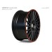 ETA-BETA VENTI-R 20x8.5 5x112 ET45 BLACK MATT RED LIP